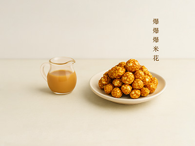 爆爆爆生乳牛奶糖爆米花 (箱裝 - 解饞包x60包)