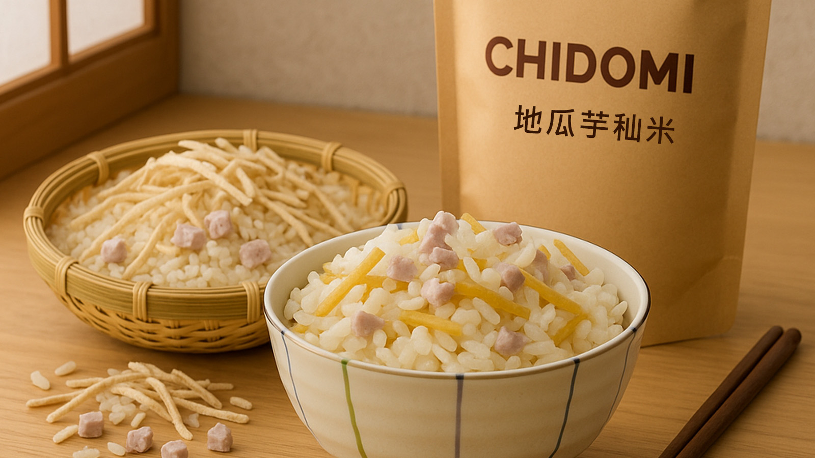 米系列-芋頭地瓜籤富纖米